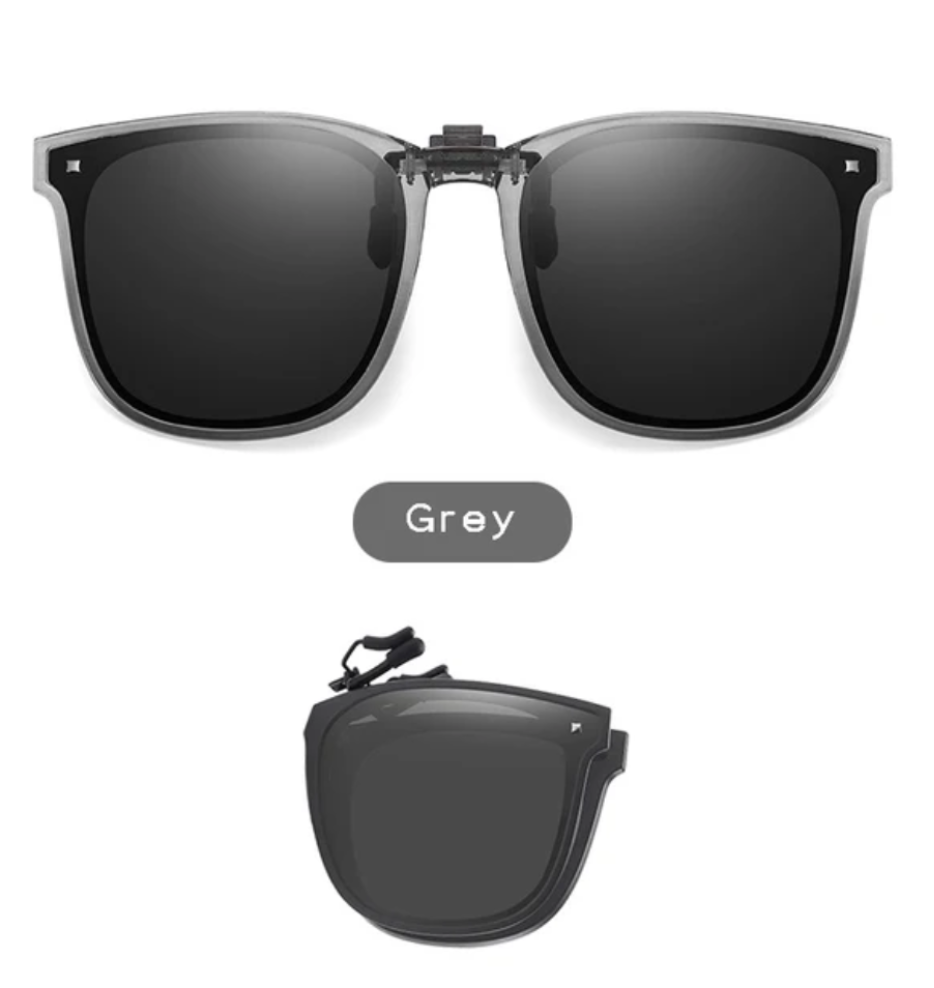 Wayfarer Compact Clip on Sunglasses