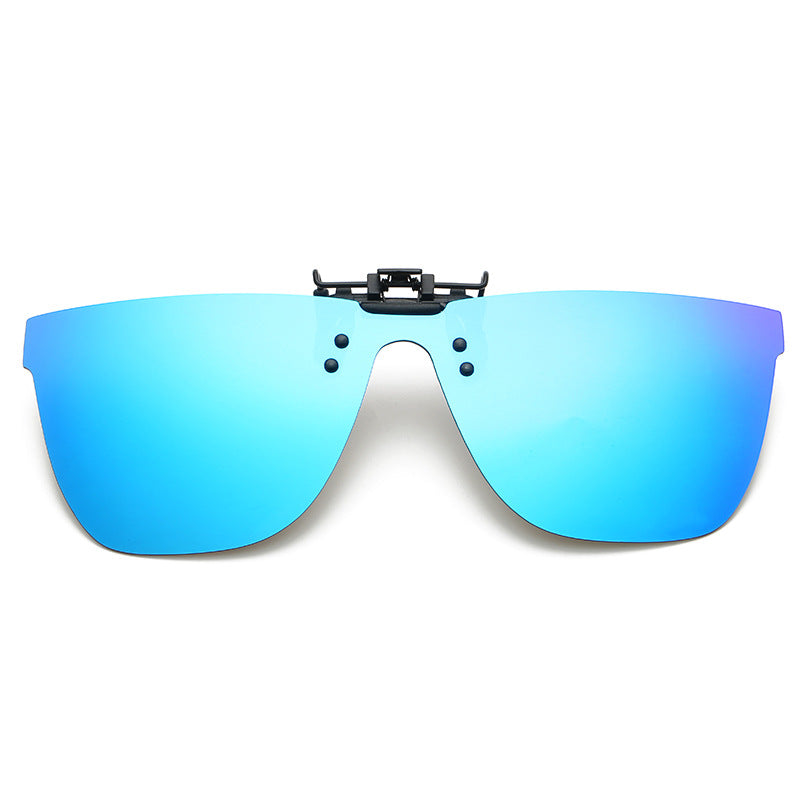 Mirrored clip on sunglasses on sale