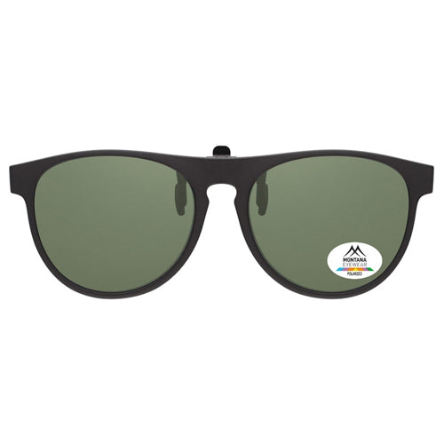 Round Wayfarers Clip on Sunglasses